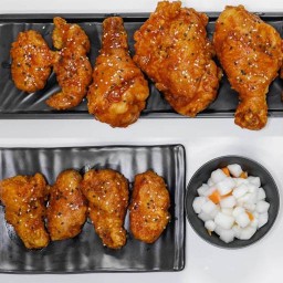 ไก่ทอดโอปป้า หมีพ่นไฟ บางกรวย.