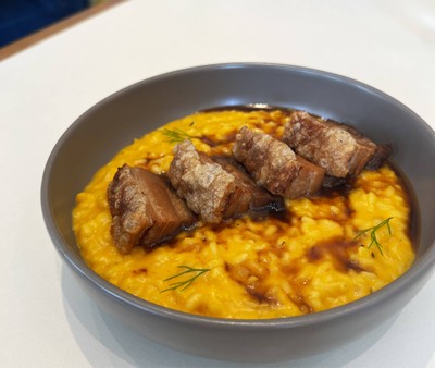 Risotto de Porkbelly y Longaniza (Brunch - Specialty)